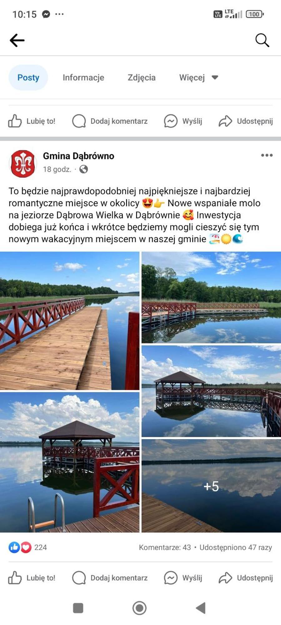 Domki Nad Jeziorem Dąbrówno Екстериор снимка